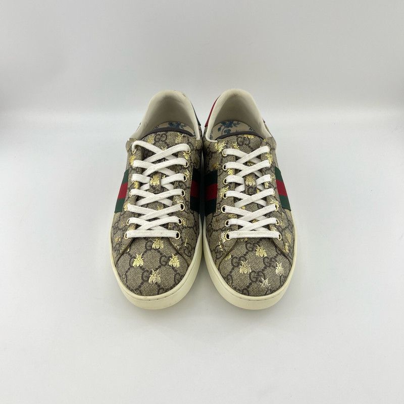 Gucci Gucci Ace Low-Top Sneakers for Men 0079 Size US 9.5 / EU 42-43 - 2 Thumbnail