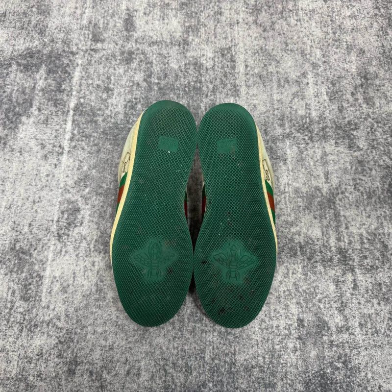 Gucci Gucci Screener Sneakers in Green and Beige 0079 Size US 8 / EU 41 - 4 Thumbnail
