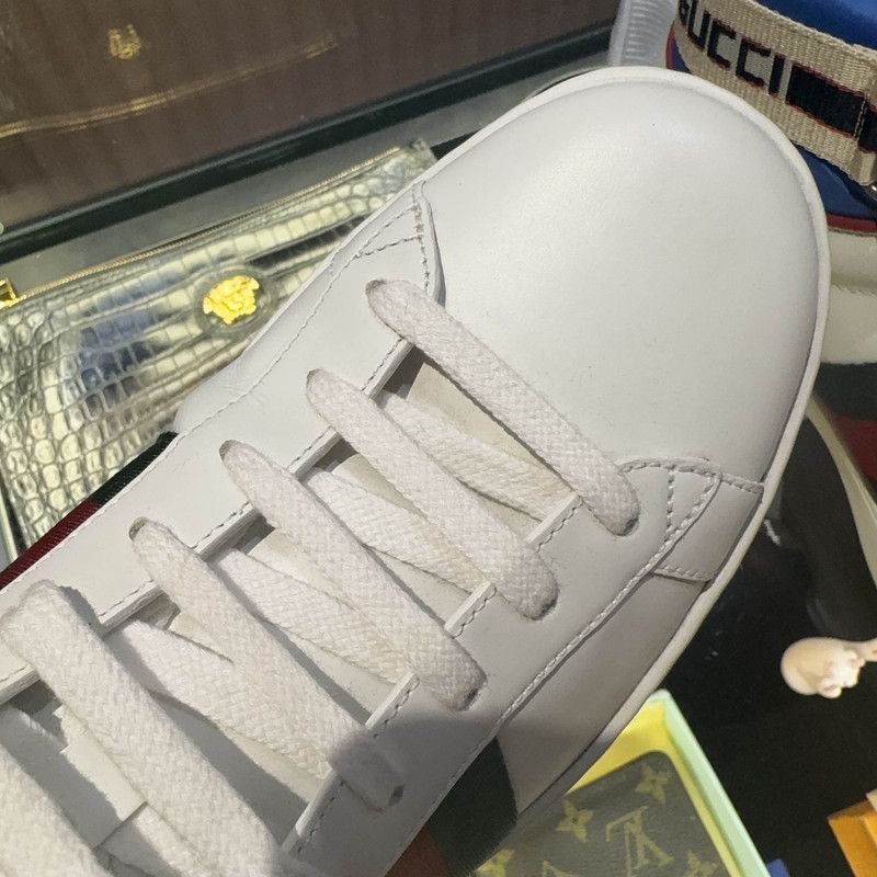 Gucci Gucci Ace Striped Fashion Sneakers for Men 0079 Size US 7.5 / EU 40-41 - 7 Thumbnail