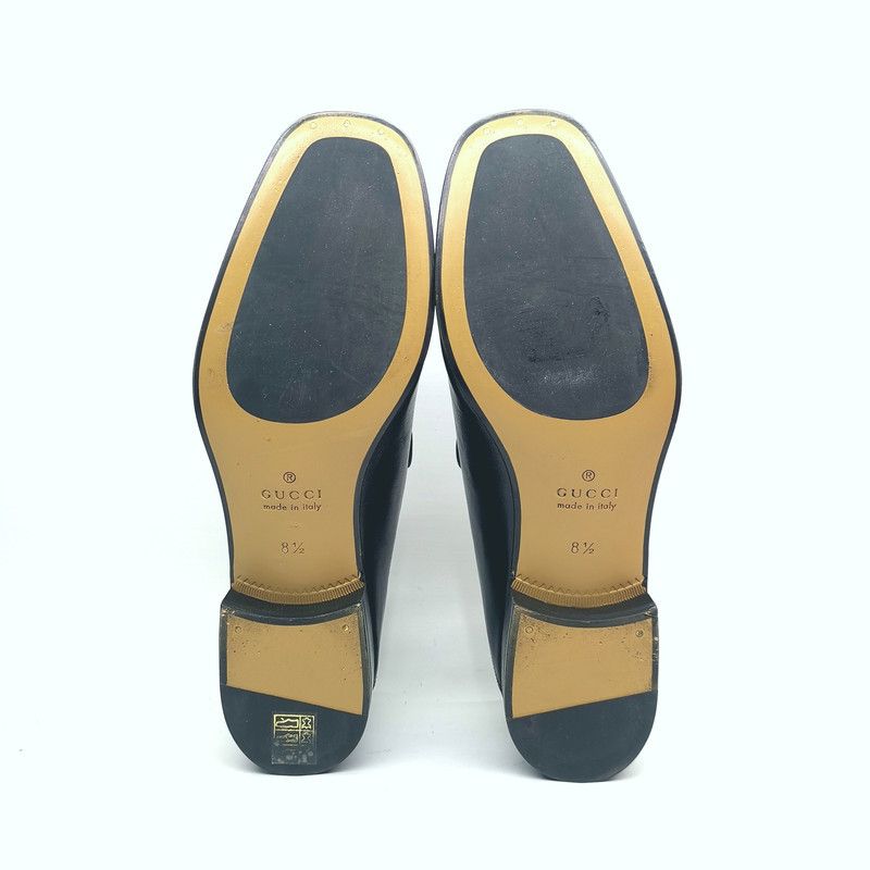Gucci Gucci Jordaan Leather Horsebit Casual Shoes 0079 Size US 9.5 / EU 42-43 - 4 Thumbnail