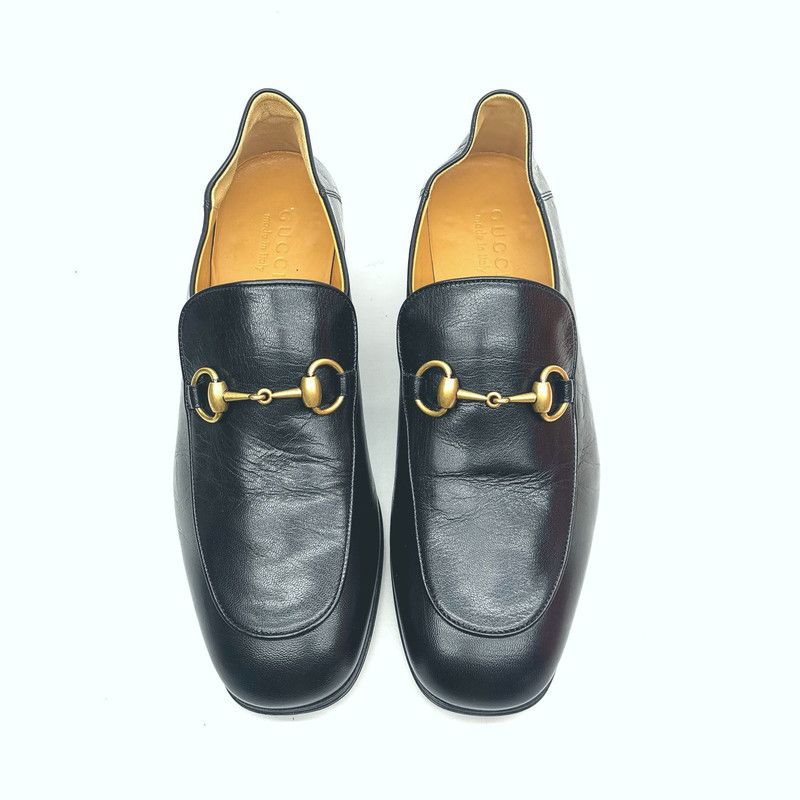 Gucci Gucci Jordaan Leather Horsebit Casual Shoes 0079 Size US 9.5 / EU 42-43 - 11 Thumbnail