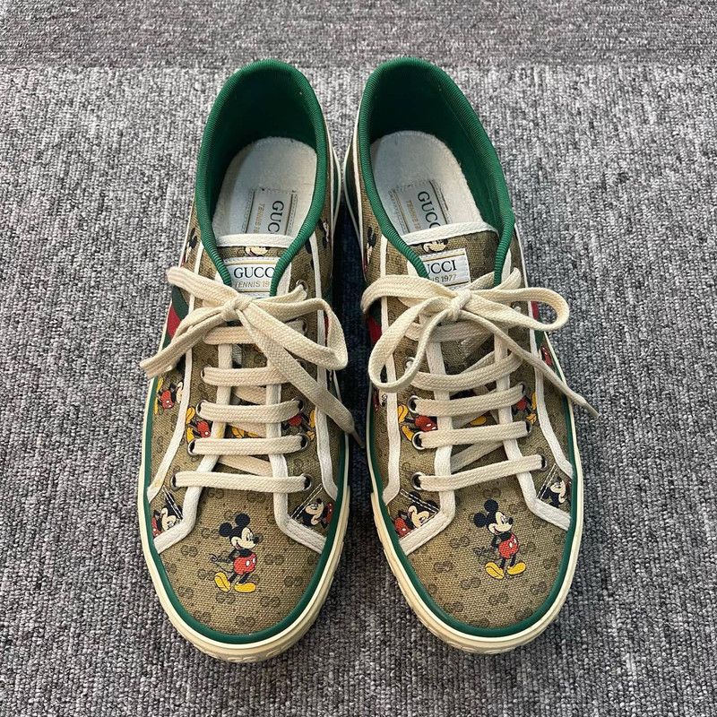 Gucci Gucci Disney 1977 Tennis Sneakers for Men 0079 Size US 9.5 / EU 42-43 - 2 Thumbnail