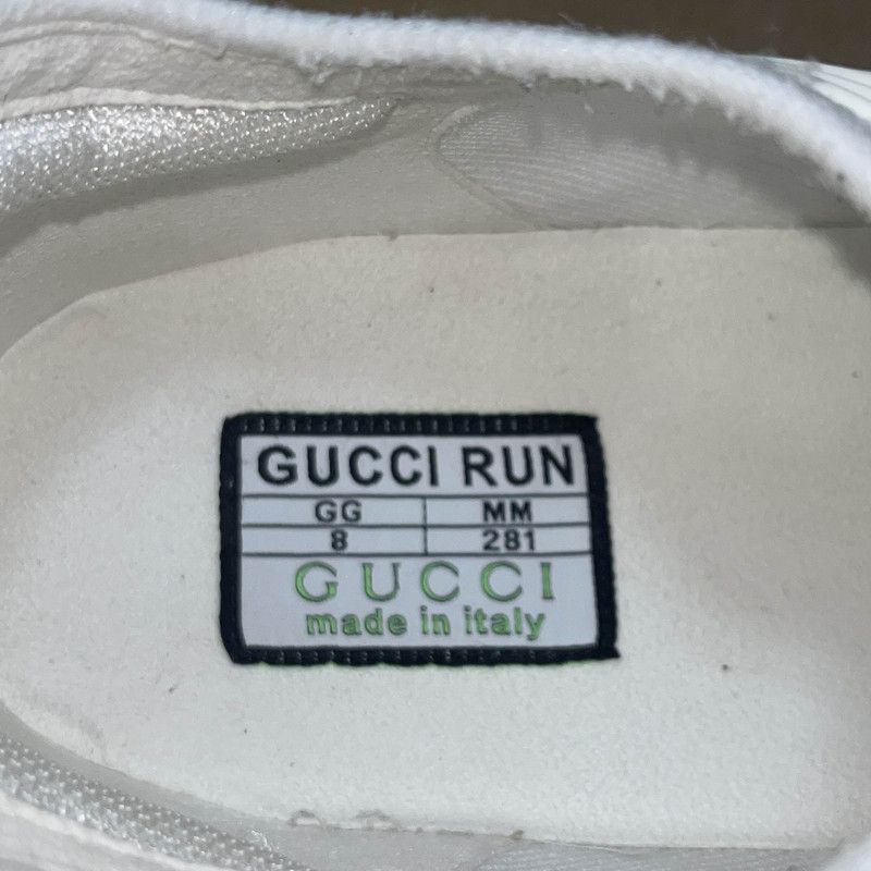 Gucci Gucci Fashion Knit Low-Top Sneakers for Men 0079 Size US 8.5 / EU 41-42 - 10 Thumbnail