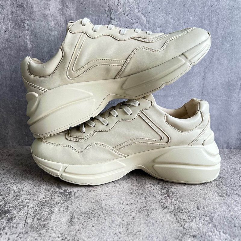 Gucci Gucci Rhyton Sport Beige Dad Sneakers 0079 Size US 7.5 / EU 40-41 - 6 Thumbnail