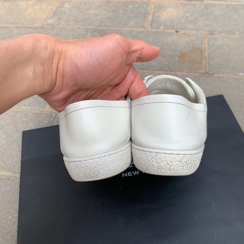 Gucci Gucci Ace Leather Bee Sneakers for Men 0079 Size US 6.5 / EU 39-40 - 5 Thumbnail