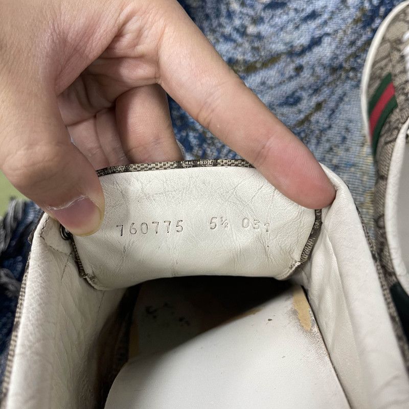 Gucci Gucci Ace Leather Low-Top Sneakers 0079 Size US 8.5 / EU 41-42 - 5 Thumbnail