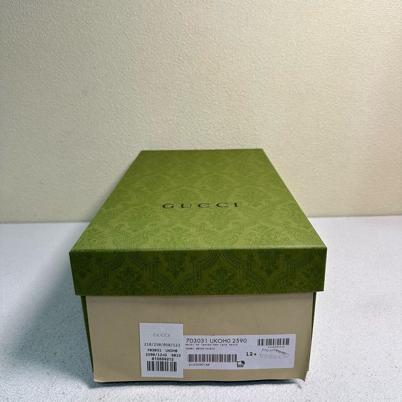 Gucci Gucci Low-Top GG Fashion Sneakers for Men 0079 Size US 12.5 / EU 45-46 - 6 Thumbnail