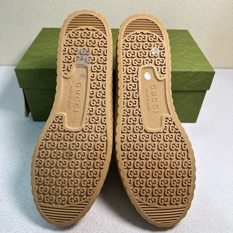 Gucci Gucci Low-Top GG Fashion Sneakers for Men 0079 Size US 12.5 / EU 45-46 - 4 Thumbnail