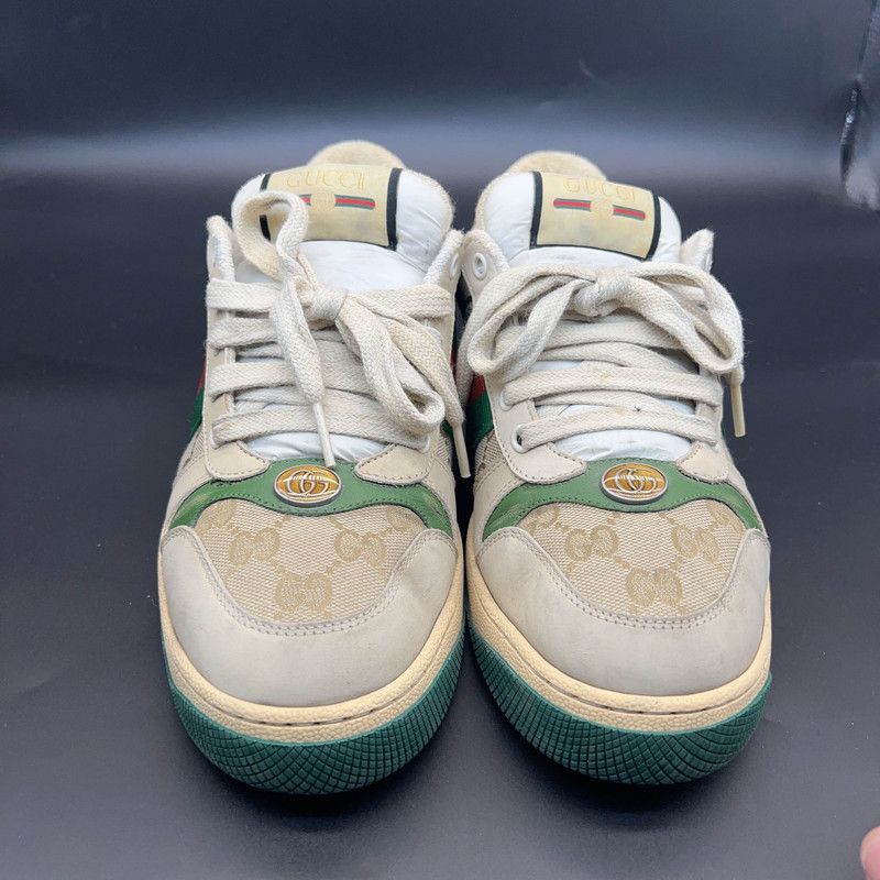 Gucci Gucci Screener Vintage Sneakers in Green 0079 Size US 8.5 / EU 41-42 - 2 Thumbnail