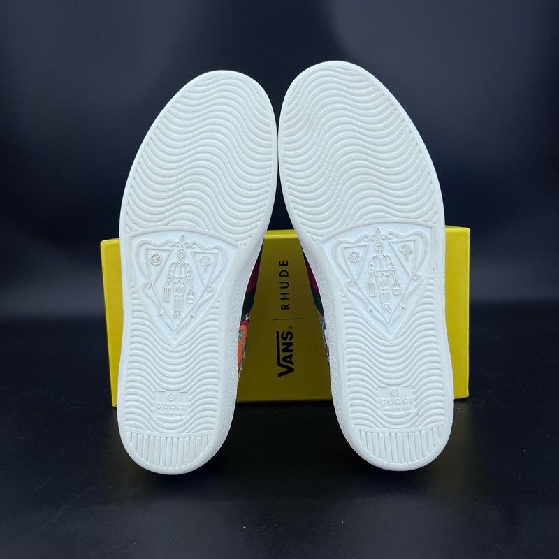 Gucci Gucci Disney Donald Duck Print Low-Top Sneakers 0079 Size US 8 / EU 41 - 4 Thumbnail
