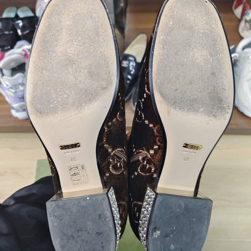 Gucci Gucci High-Top Velvet Casual Shoes for All 0079 Size US 8.5 / EU 41-42 - 4 Thumbnail