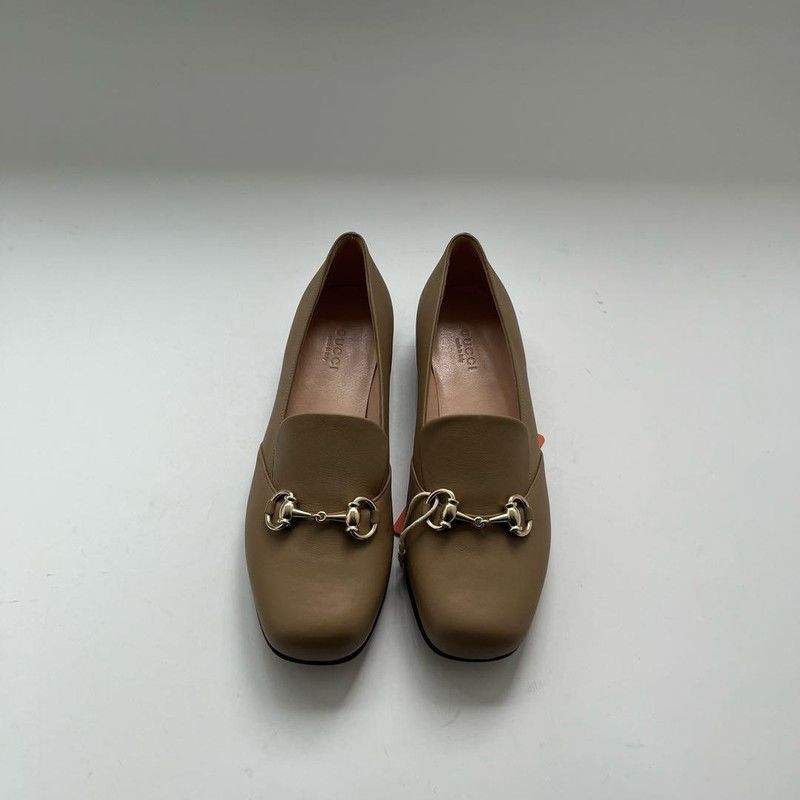 Gucci Gucci Brown Horsebit Loafers with Elegant Design 0079 Size US 6.5 / EU 39-40 - 2 Thumbnail