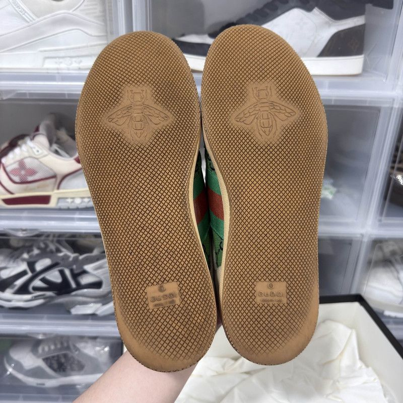 Gucci Gucci Screener Vintage Low-Top Sneakers for Men 0079 Size US 9 / EU 42 - 4 Thumbnail