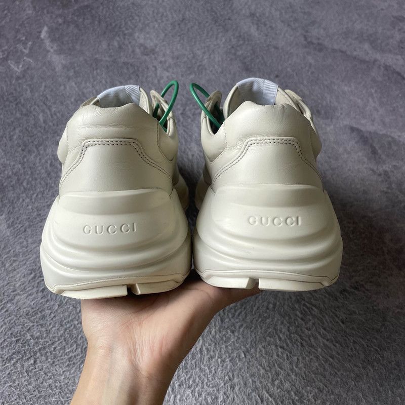 Gucci Gucci Rhyton Low Top Sneakers with Donald Duck Print 0079 Size US 7.5 / EU 40-41 - 3 Thumbnail