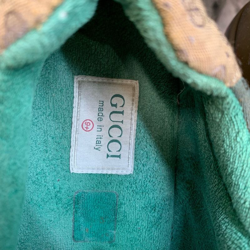 Gucci Gucci Rhyton Low Top Dad Sneakers in Red Brown 0079 Size US 10.5 / EU 43-44 - 10 Thumbnail