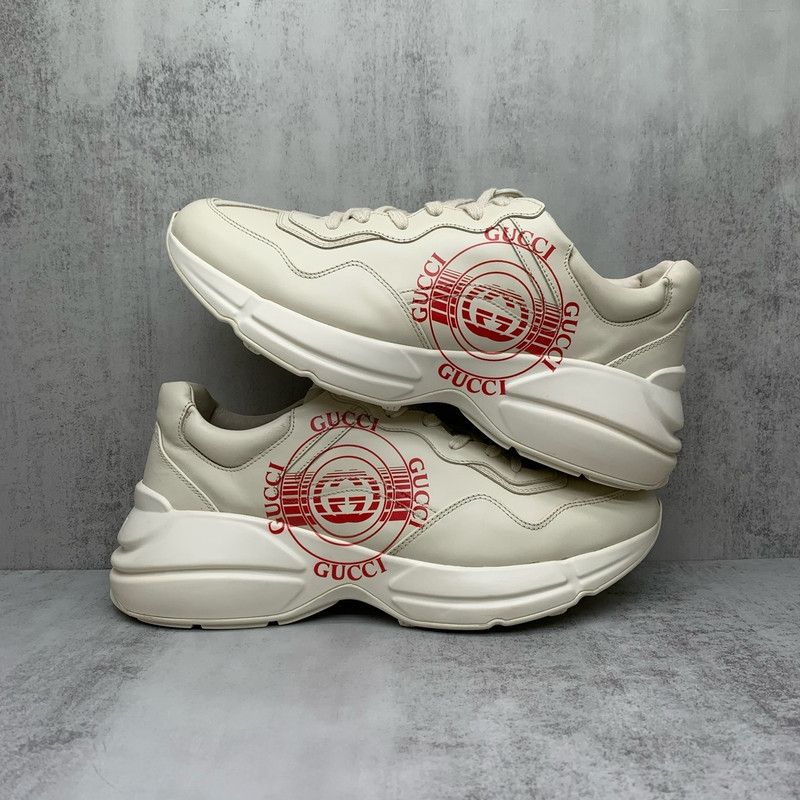 Gucci Gucci Rhyton Classic Low-Top Dad Sneakers 0079 Size US 8.5 / EU 41-42 - 2 Thumbnail