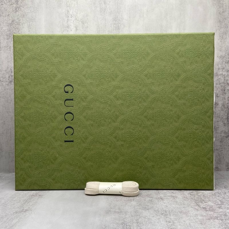 Gucci Gucci Rhyton Leather Low-Top Sneakers for Men 0079 Size US 9 / EU 42 - 10 Thumbnail