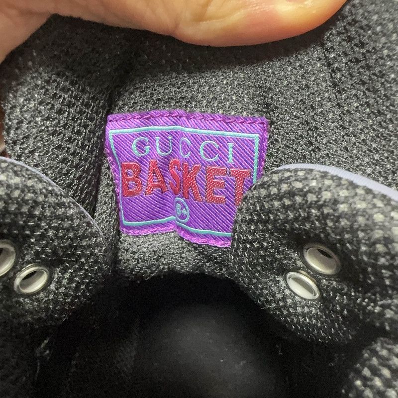Gucci Gucci Black High-Top Basketball Sneakers 0079 Size US 9.5 / EU 42-43 - 5 Thumbnail