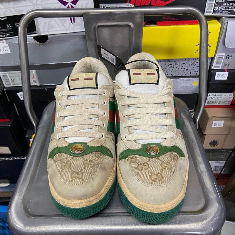 Gucci Gucci Screener Low Top Sneakers for Men 0079 Size US 8 / EU 41 - 2 Thumbnail