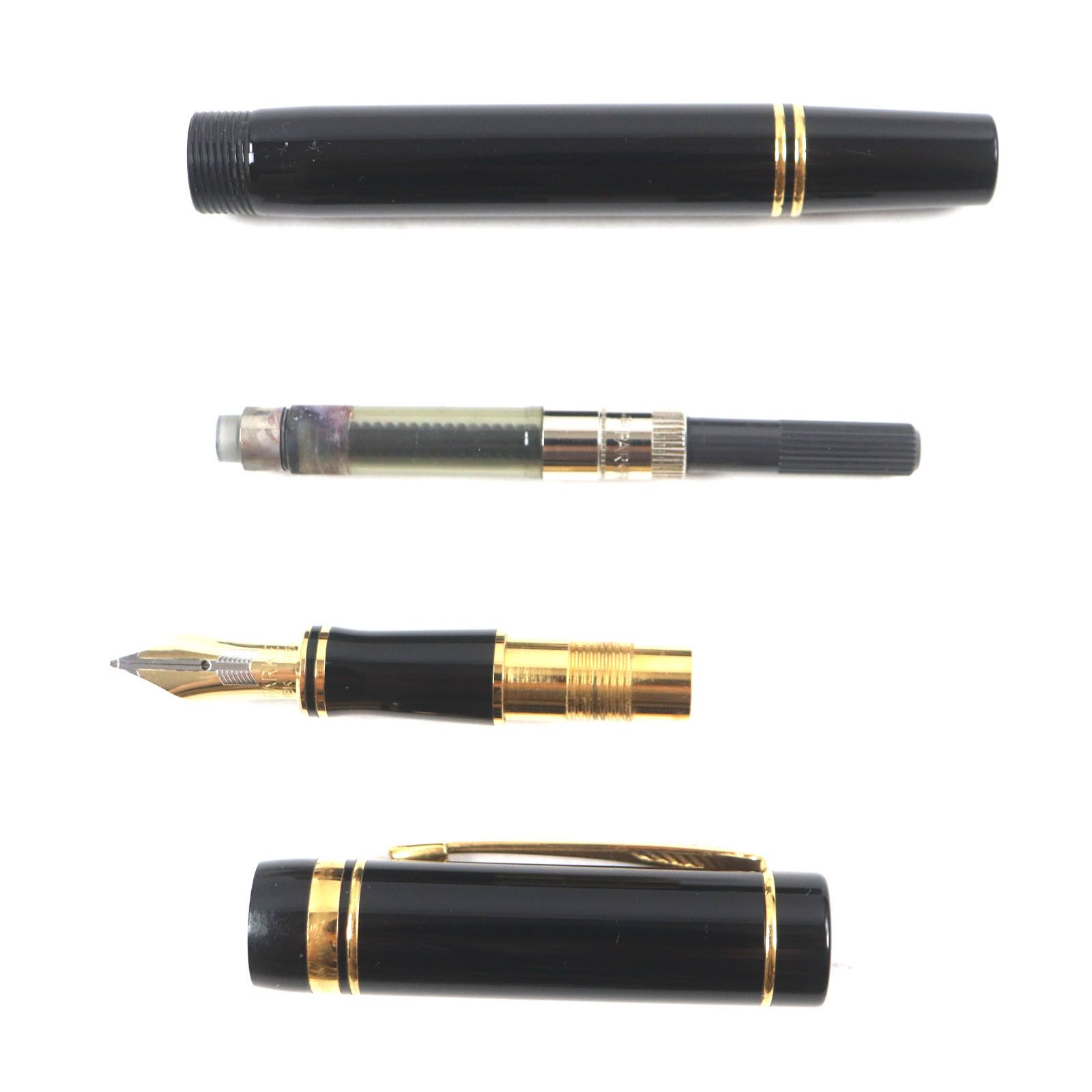 Other Other Parker Duofold Au750 Fountain Pen Metal Pen DUTY FREE for USA Size ONE SIZE - 3 Thumbnail