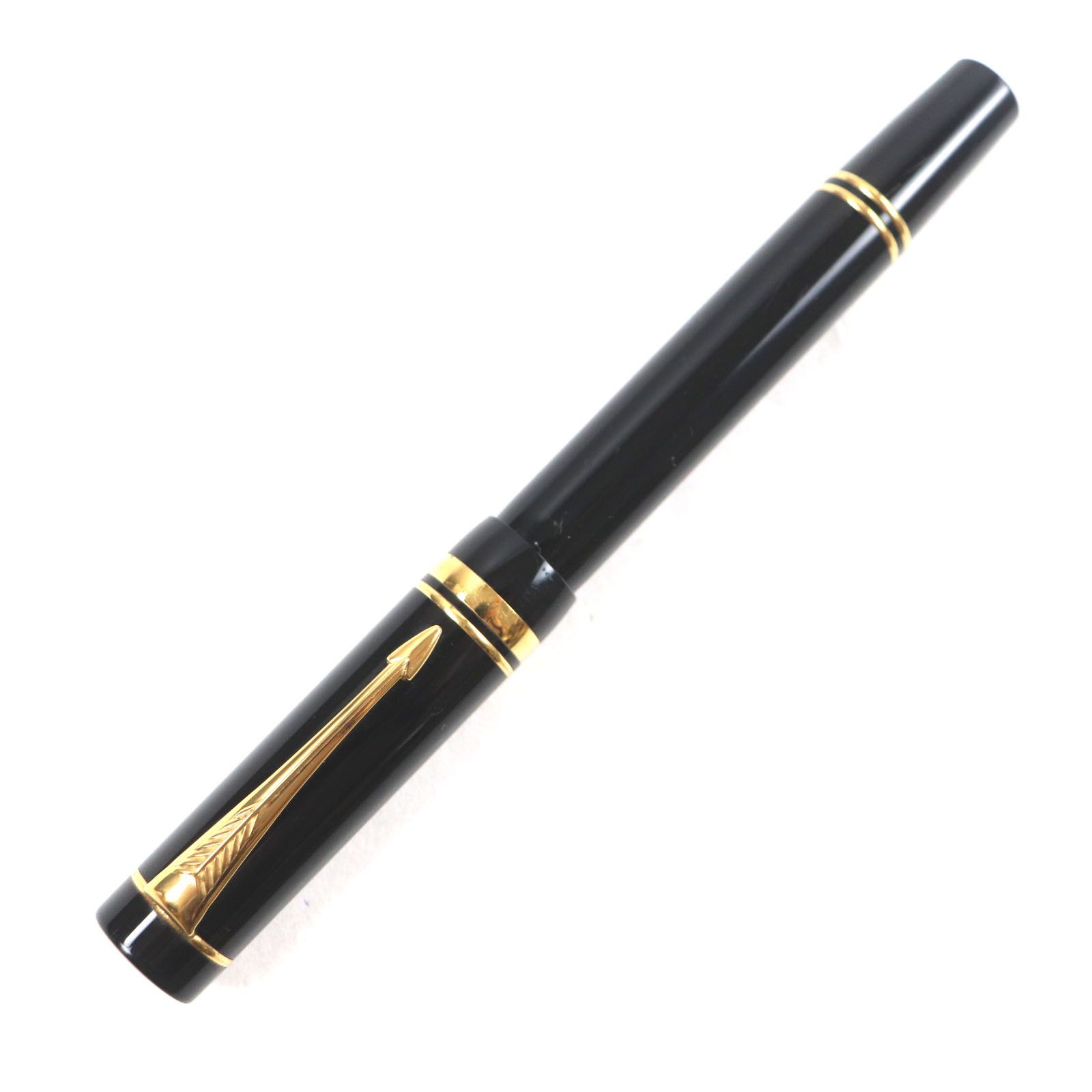 Other Other Parker Duofold Au750 Fountain Pen Metal Pen DUTY FREE for USA Size ONE SIZE - 2 Thumbnail