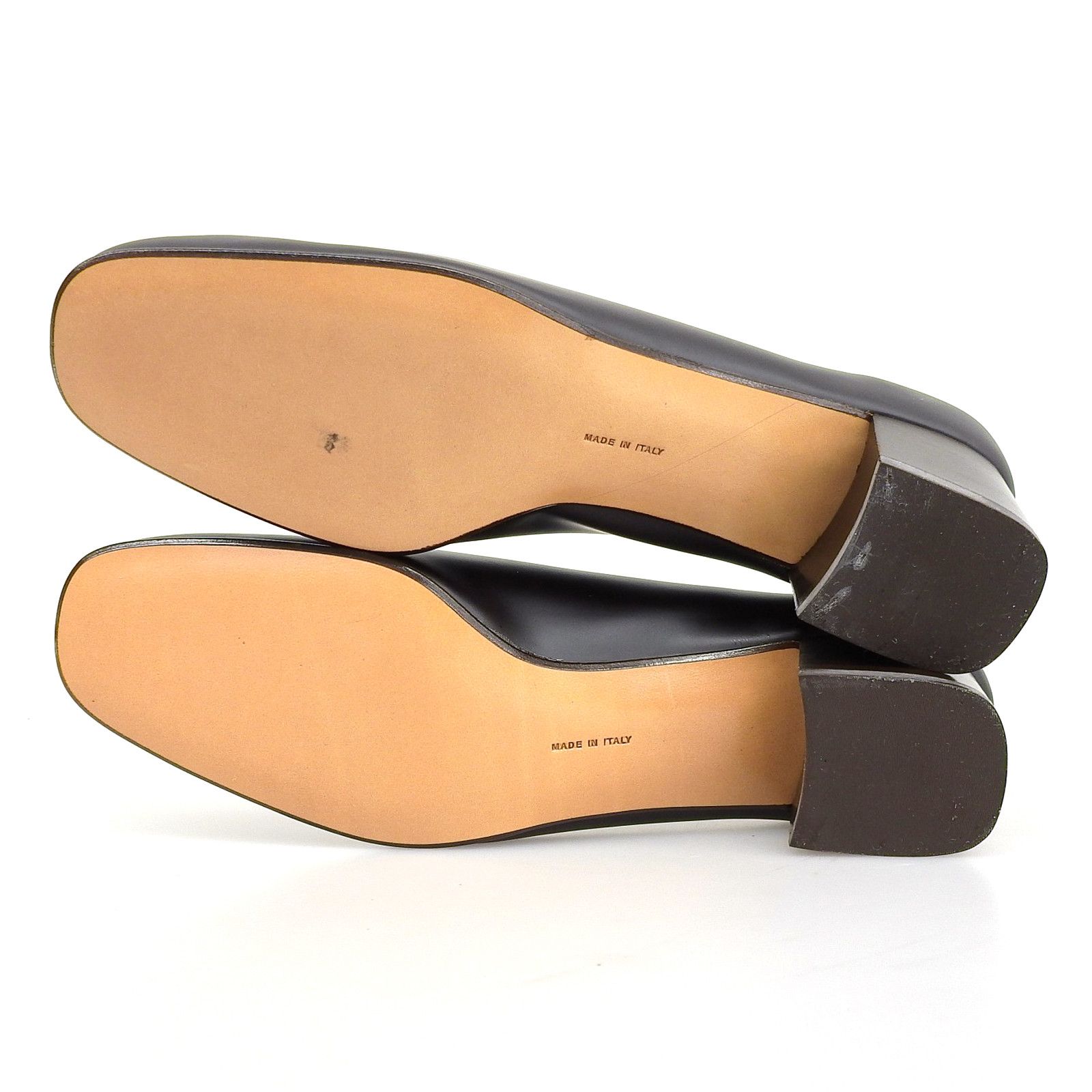 Salvatore Ferragamo Salvatore Ferragamo Salvatore Ferragamo Vala Leather Pumps Leather Shoes Size ONE SIZE - 6 Thumbnail