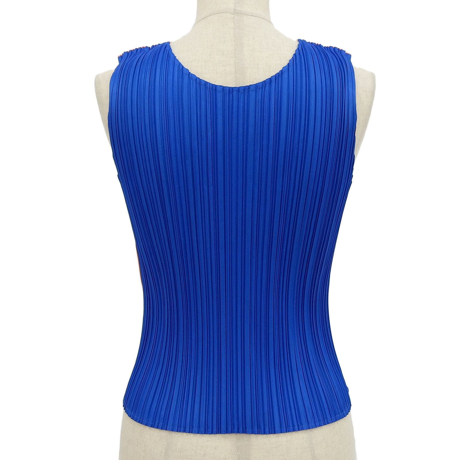 Issey Miyake Issey Miyake PLEATS PLEASE Pleated Polyester Sleeveless T-shirt Others T-Shirts PP64-JK236 DUTY FREE for USA Size ONE SIZE - 2 Thumbnail