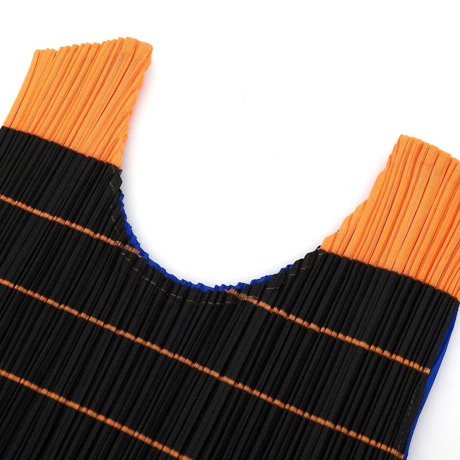Issey Miyake Issey Miyake PLEATS PLEASE Pleated Polyester Sleeveless T-shirt Others T-Shirts PP64-JK236 DUTY FREE for USA Size ONE SIZE - 4 Thumbnail