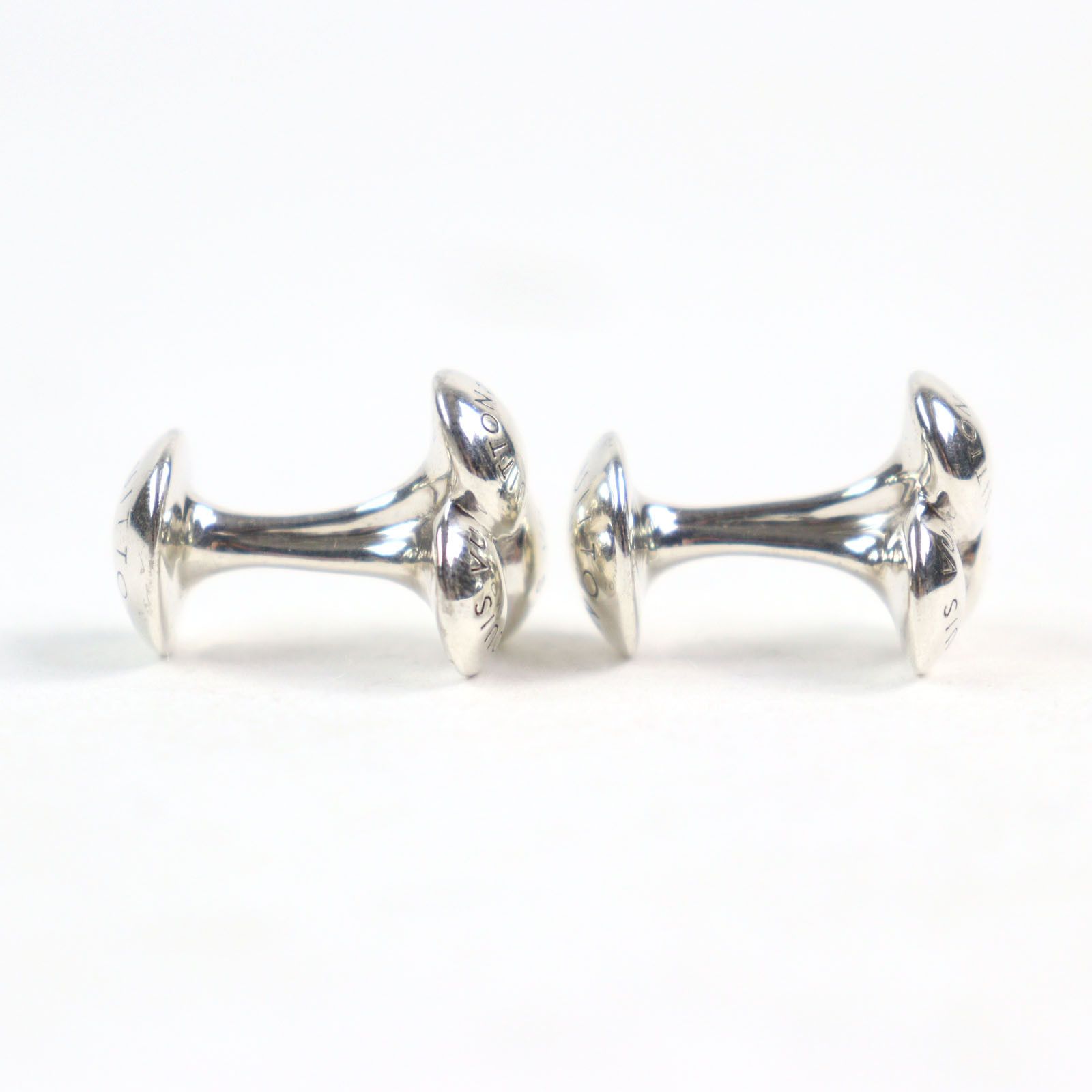 Louis Vuitton Louis Vuitton Louis Vuitton Bouquet de Crewe SV925 Cufflinks Metal Cufflinks DUTY FREE for USA Size ONE SIZE - 6 Thumbnail