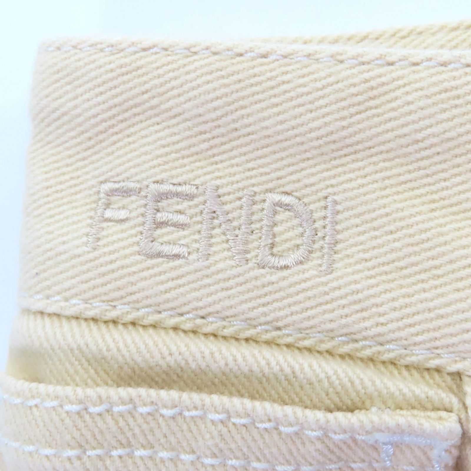 Fendi Fendi Fendi Cotton Denim Pants Cotton Pants FR6169 Size ONE SIZE - 7 Thumbnail