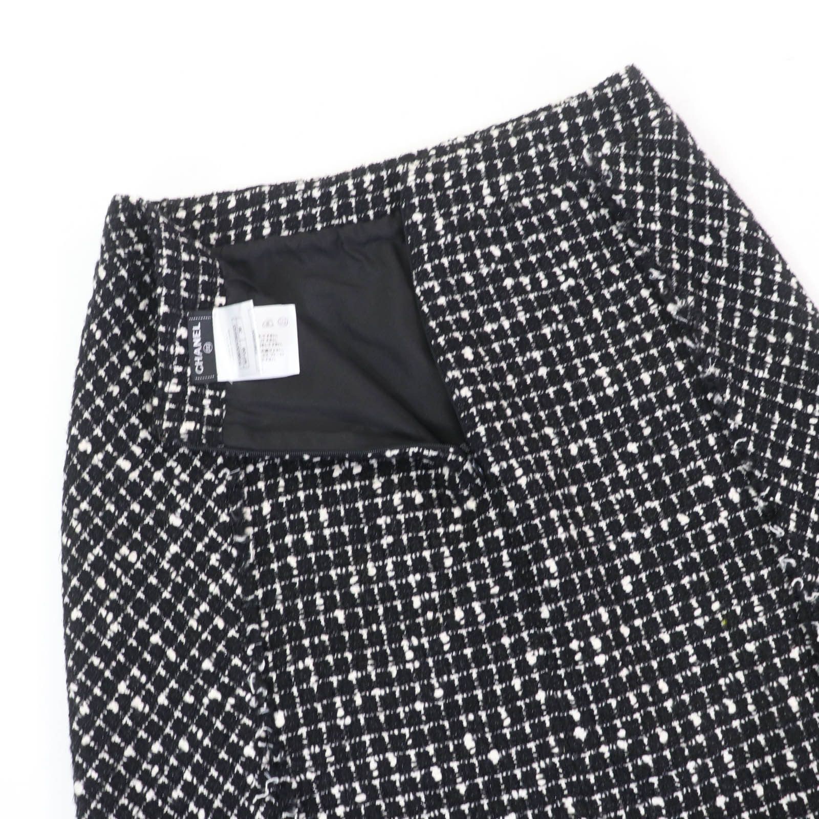 Chanel Chanel Chanel Tweed Wool Skirt Others Skirts P39620V28543 Size ONE SIZE - 5 Thumbnail