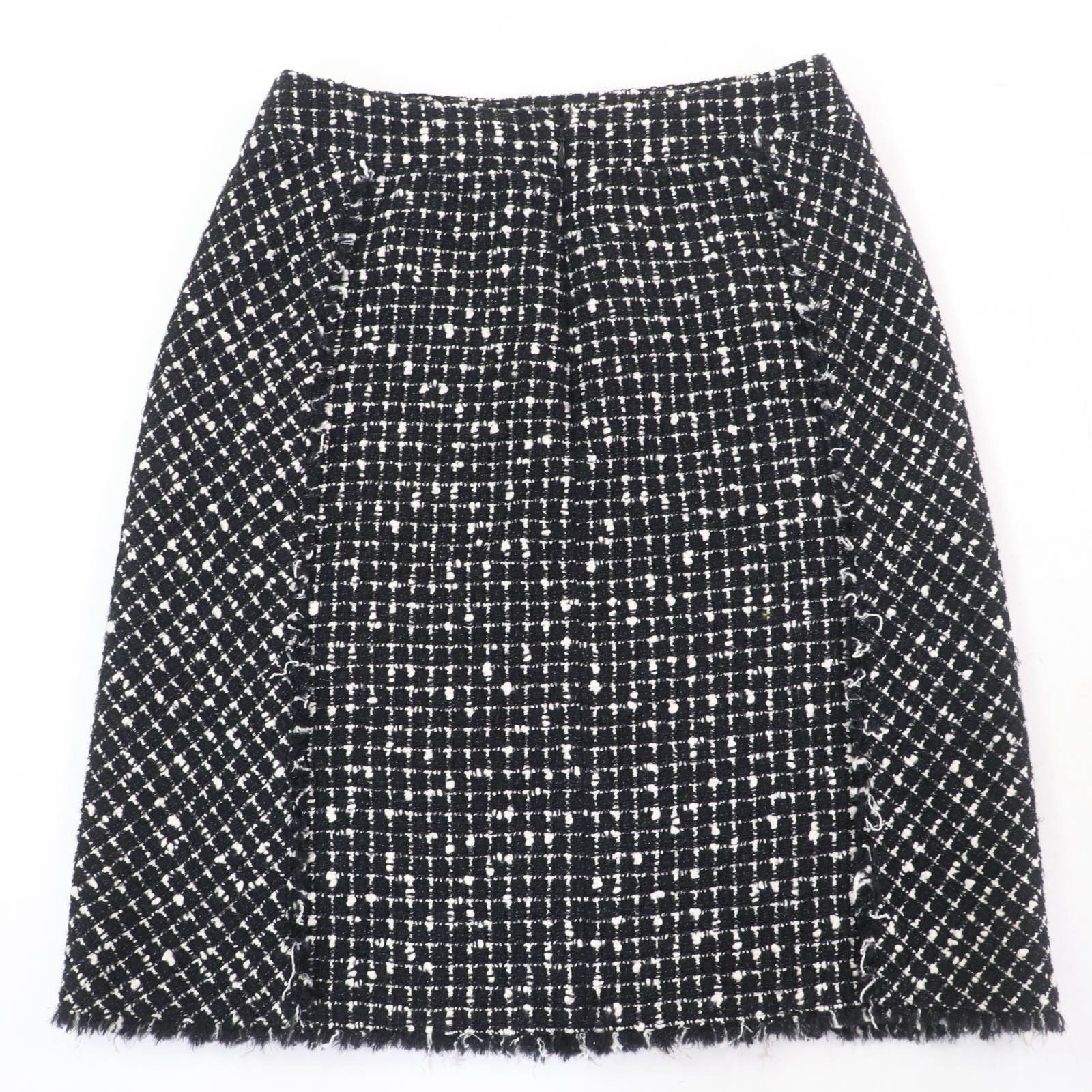 Chanel Chanel Chanel Tweed Wool Skirt Others Skirts P39620V28543 Size ONE SIZE - 2 Thumbnail
