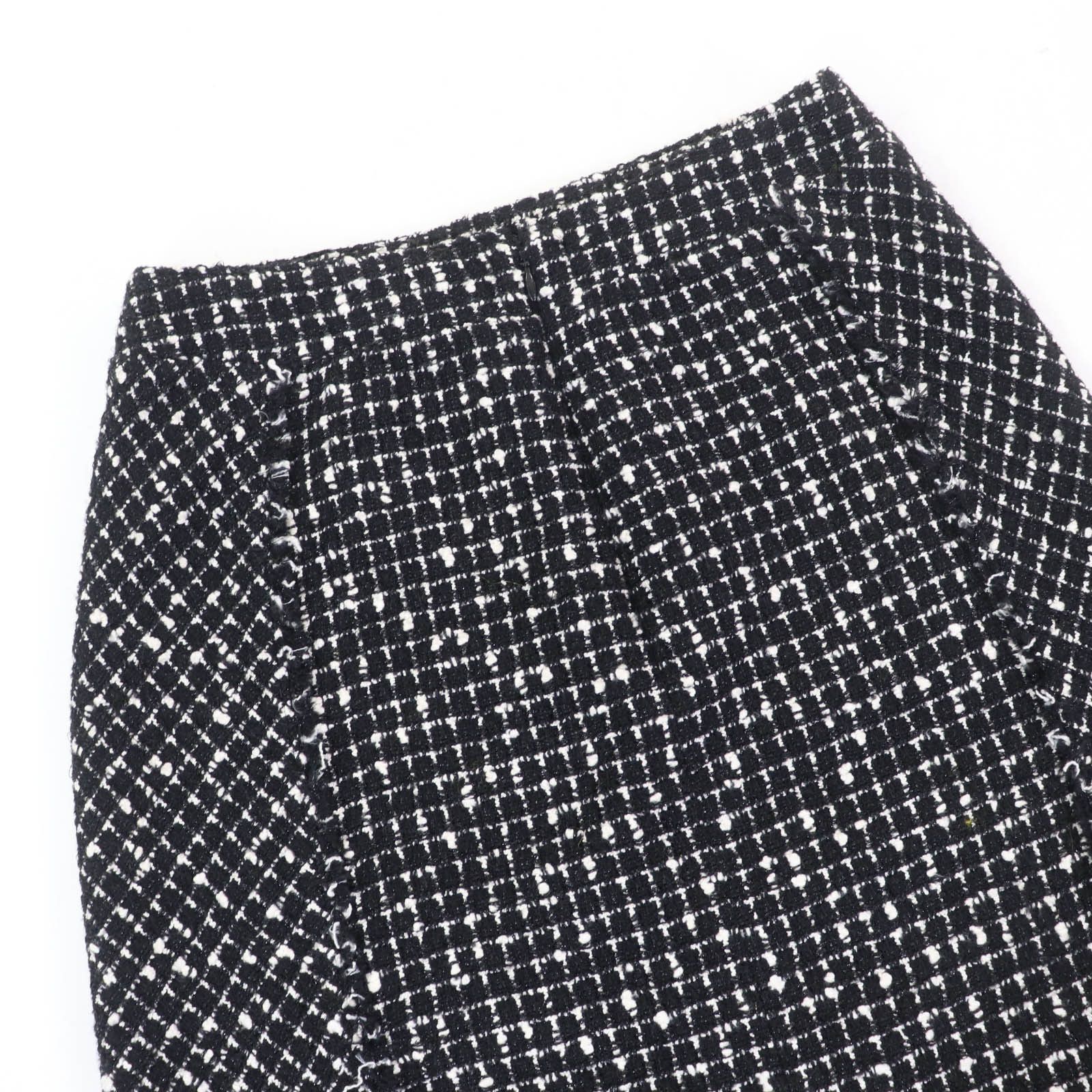 Chanel Chanel Chanel Tweed Wool Skirt Others Skirts P39620V28543 Size ONE SIZE - 4 Thumbnail