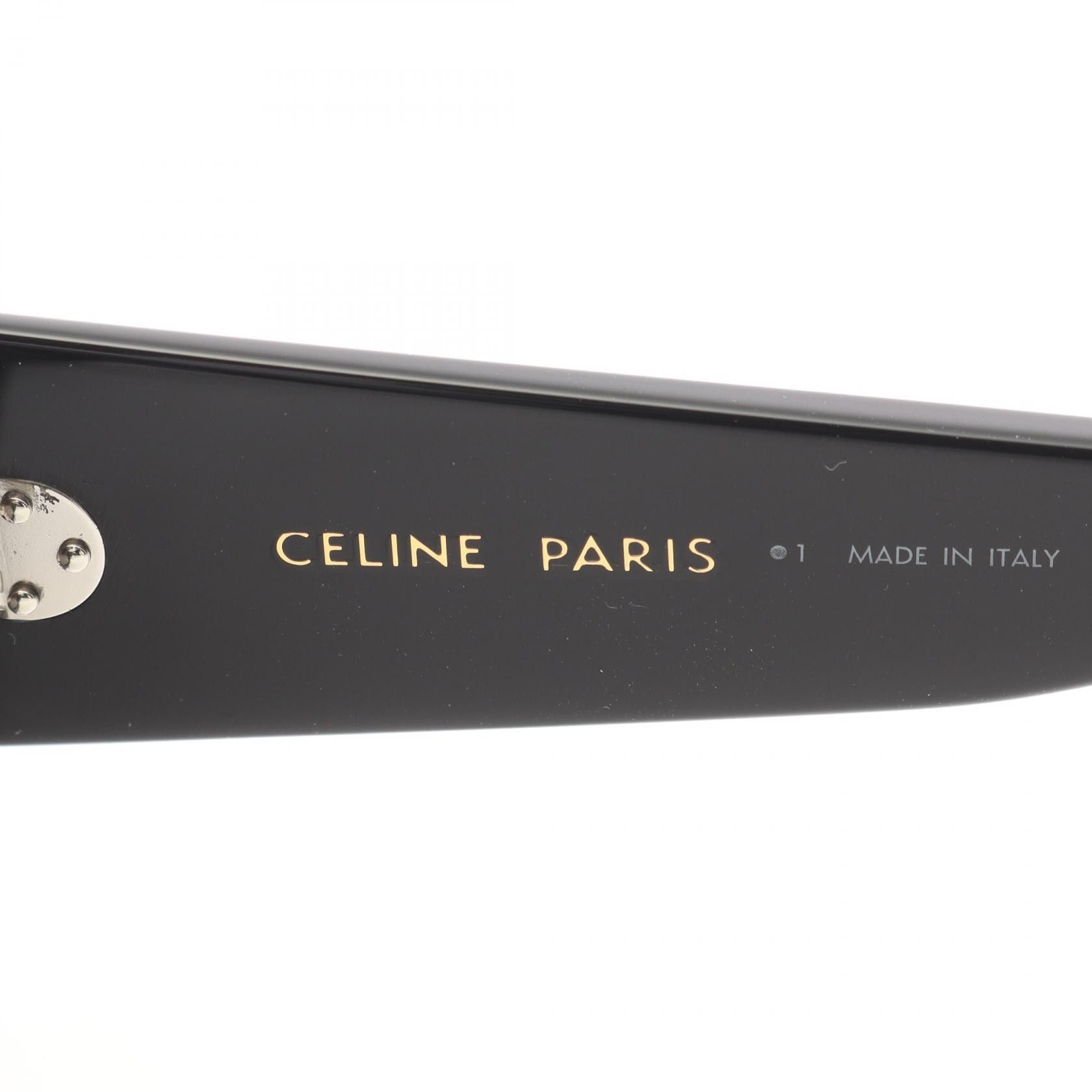 Celine Celine Celine 40277I 01A Acetate Sunglasses Plastic Sunglasses 40277I 01A Size ONE SIZE - 4 Thumbnail
