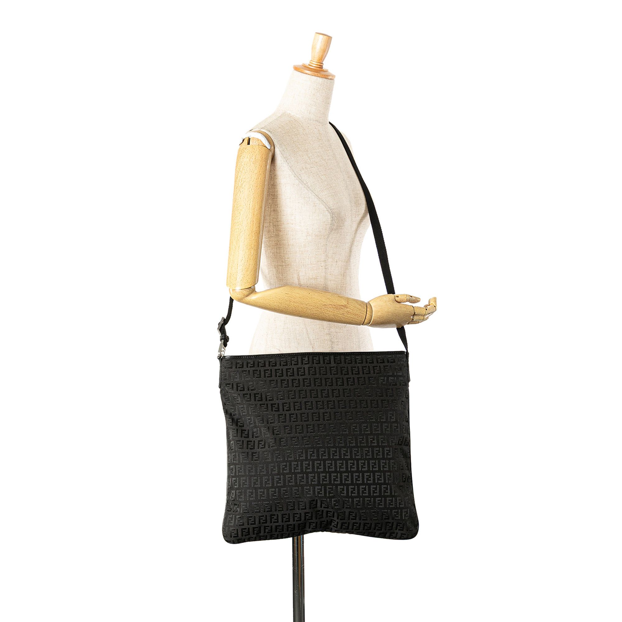 Fendi Fendi Zucchino Canvas Crossbody Size ONE SIZE - 11 Thumbnail