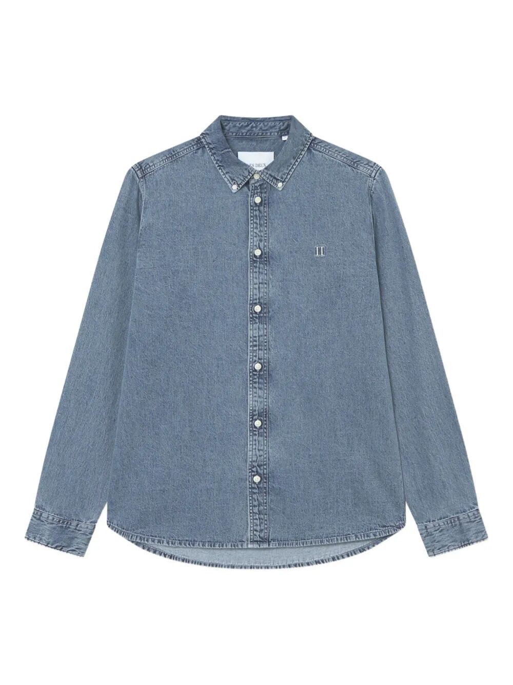 Les Deux "KONRAD" DENIM SHIRT Size US S / EU 44-46 / 1 - 4 Thumbnail