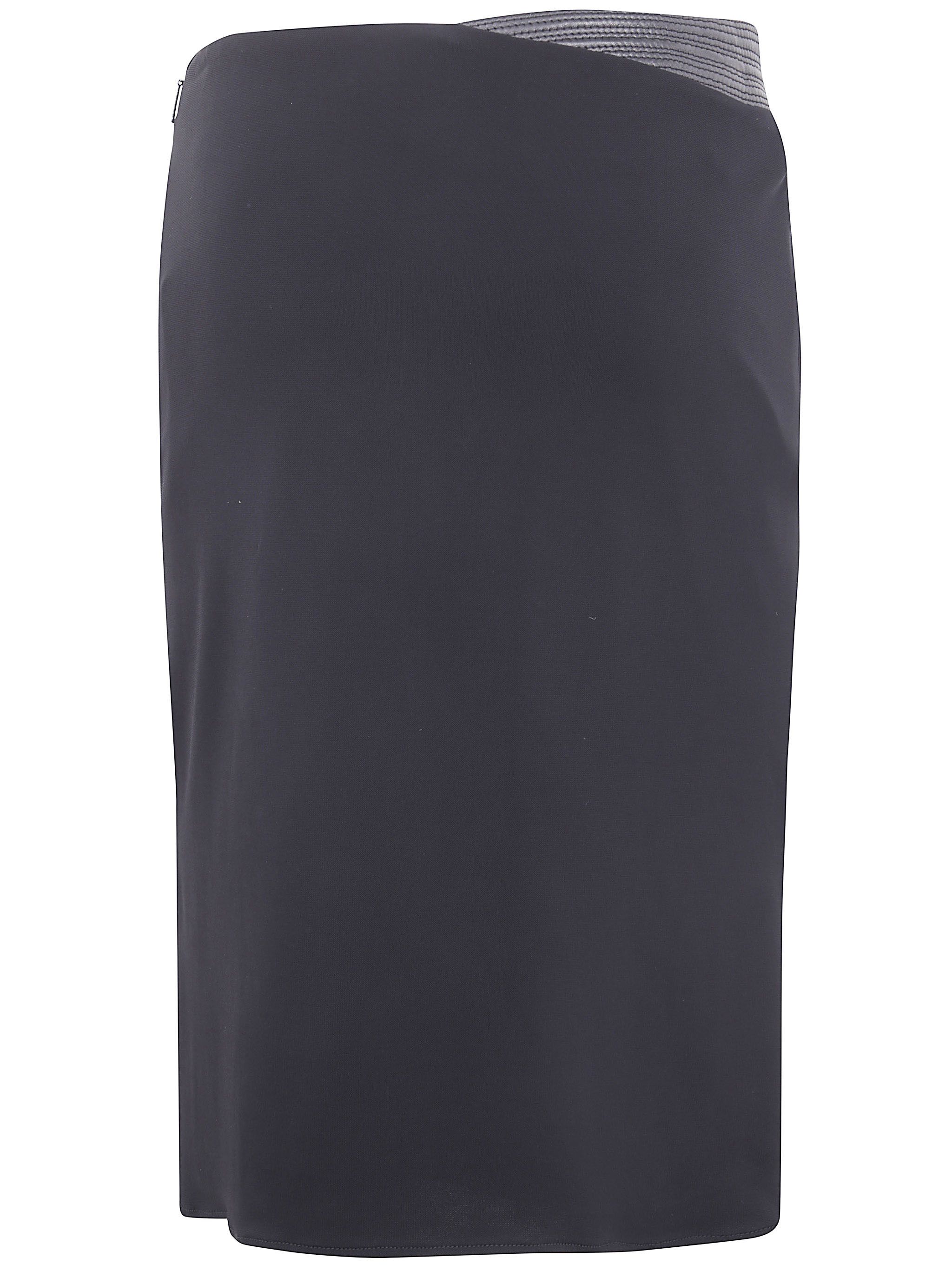 Versace SKIRT RESPONSIBLE STRETCH CREPE JERSEY Size 30" / US 8 / IT 44 - 7 Thumbnail