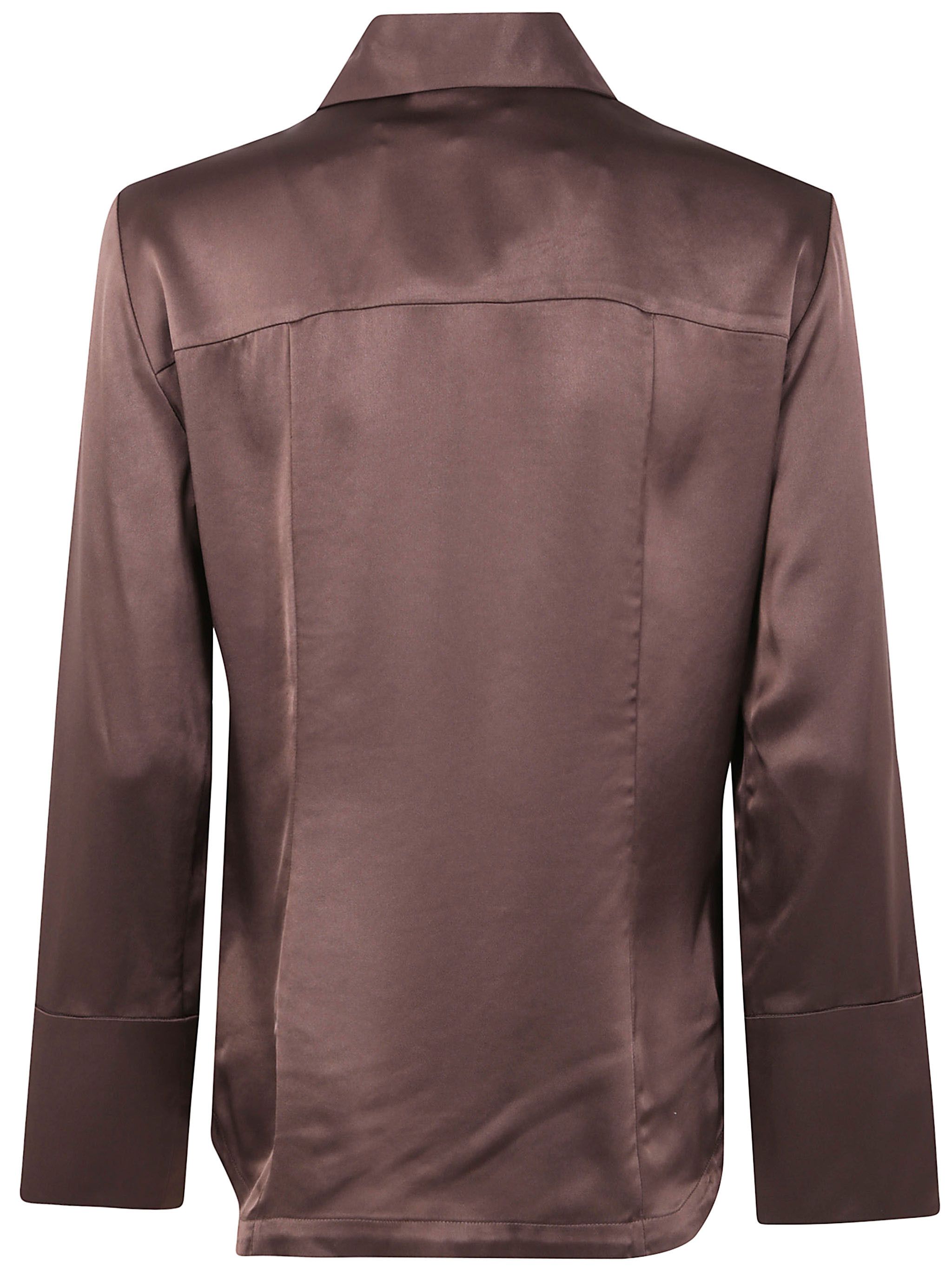 By Malene Birger "ROSIANNAS SATIN" CLASSIC SHIRT Size S / US 4 / IT 40 - 2 Thumbnail