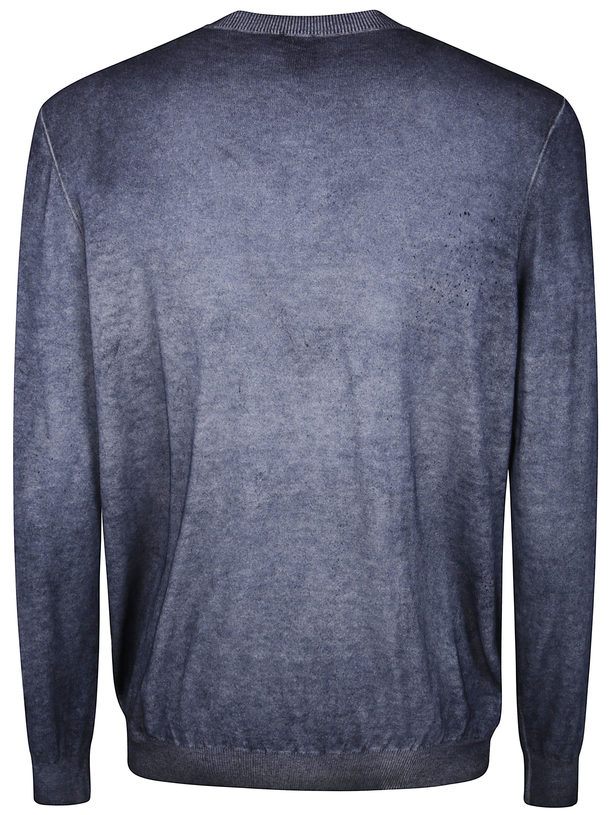 Avant Toi TWO COLORS ULTRALIGHT CASHMERE AND WOOL ROUND NECK PULLOVER Size US M / EU 48-50 / 2 - 2 Thumbnail