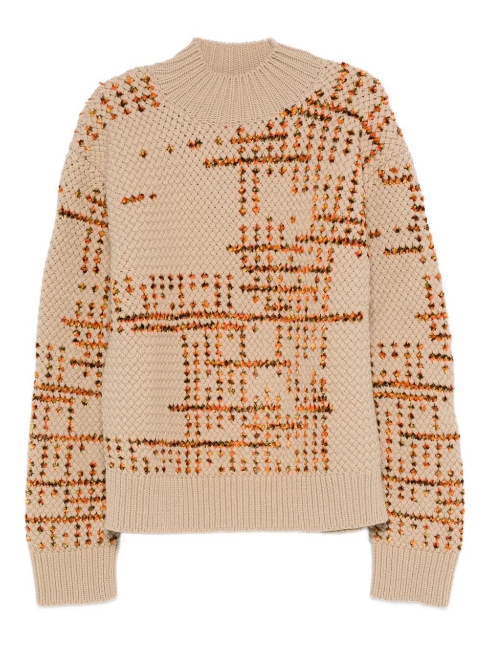 Dries Van Noten "MAURITIUS" TURTLE NECK SWEATER Size US M / EU 48-50 / 2 - 4 Thumbnail