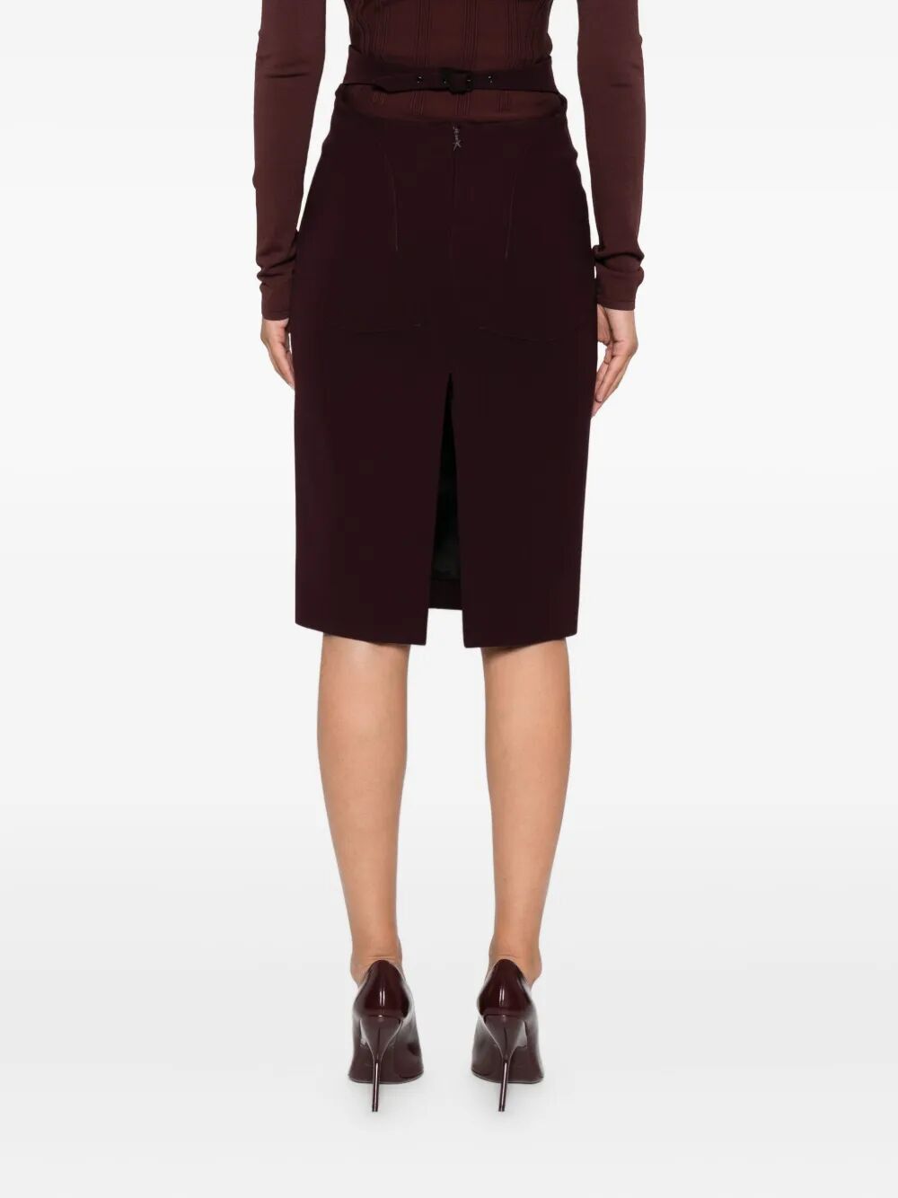 Mugler MIDI SKIRT Size 28" / US 6 / IT 42 - 3 Thumbnail