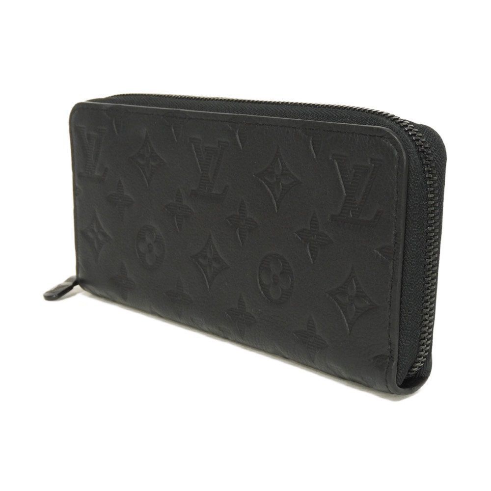 Louis Vuitton Louis Vuitton Louis Vuitton Zippy Wallet Horizontal Shadow Leather Long Wallet Leather Long Wallet M80333 Size ONE SIZE - 2 Thumbnail