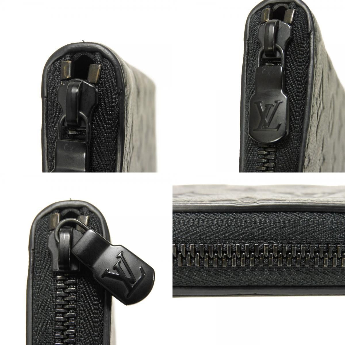 Louis Vuitton Louis Vuitton Louis Vuitton Zippy Wallet Horizontal Shadow Leather Long Wallet Leather Long Wallet M80333 Size ONE SIZE - 19 Thumbnail