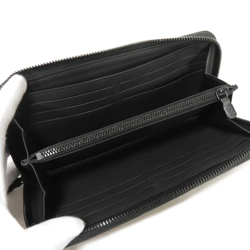 Louis Vuitton Louis Vuitton Louis Vuitton Zippy Wallet Horizontal Shadow Leather Long Wallet Leather Long Wallet M80333 Size ONE SIZE - 5 Thumbnail