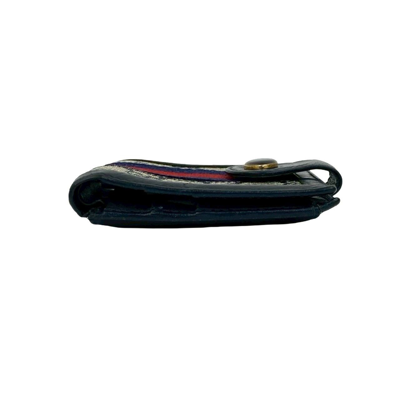 Gucci Gucci Gucci GG Logo Leather Bifold Wallet Leather Short Wallet Size ONE SIZE - 6 Thumbnail