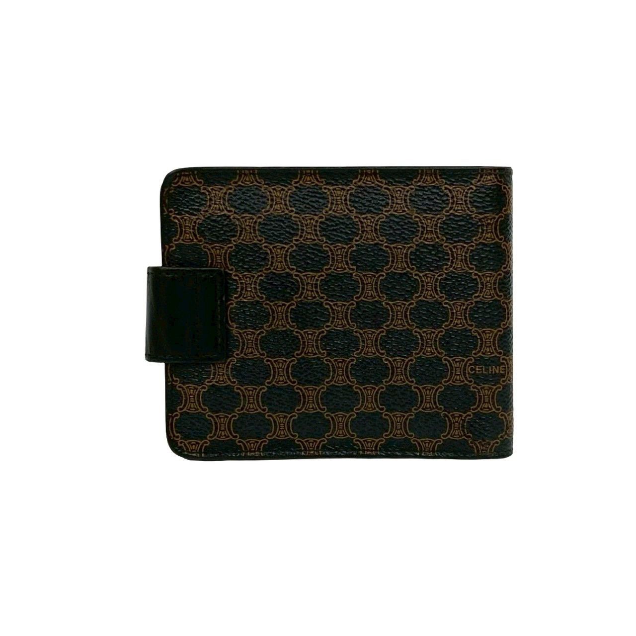 Celine Celine Celine Macadam Blazon Trionphe Leather Wallet Leather Short Wallet DUTY FREE for USA Size ONE SIZE - 3 Thumbnail