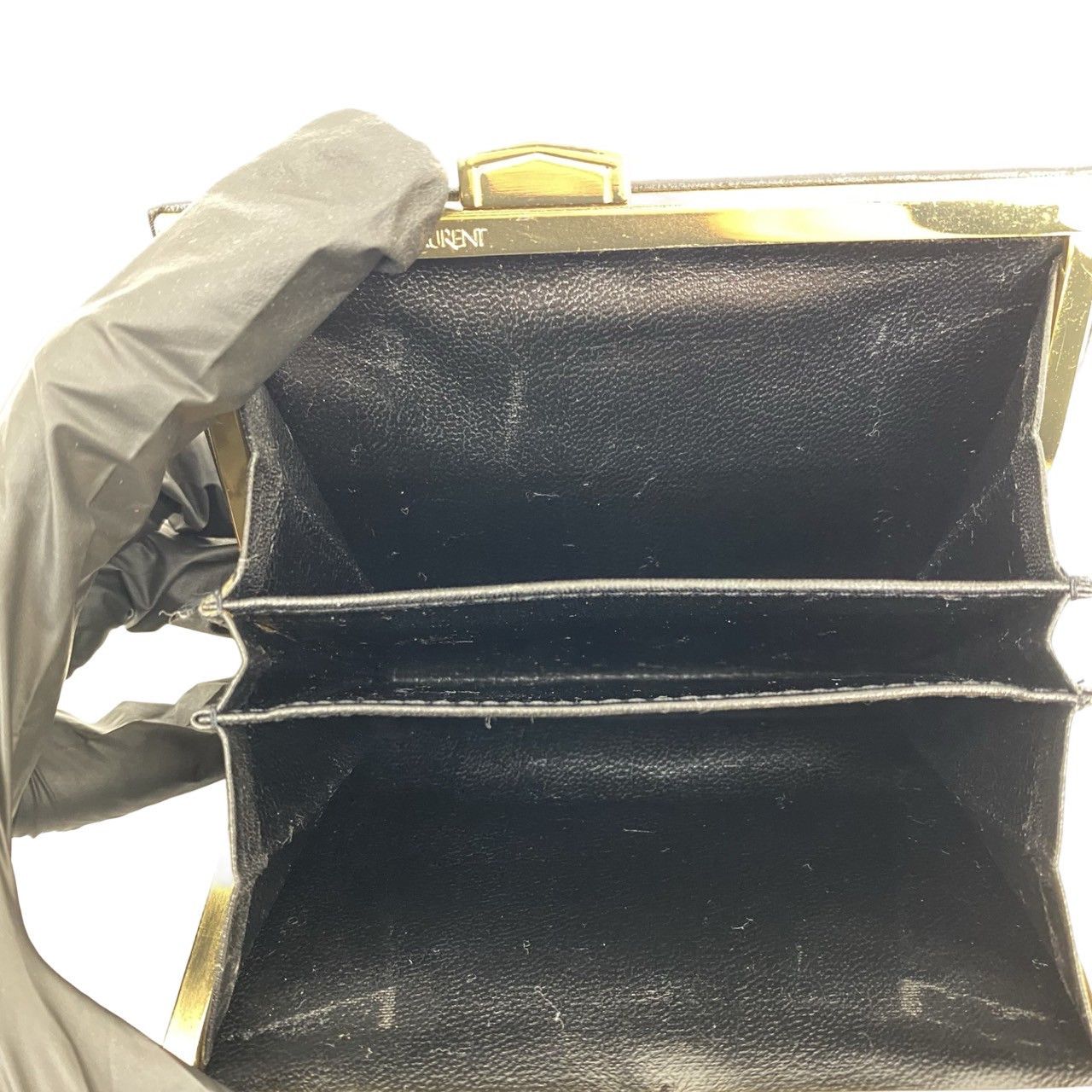 Yves Saint Laurent Yves Saint Laurent Yves Saint Laurent Leather Wallet Leather Short Wallet Size ONE SIZE - 11 Thumbnail