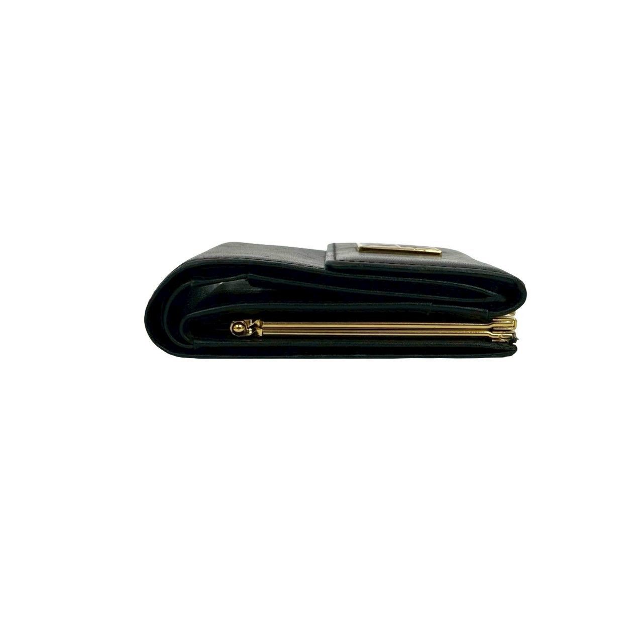 Yves Saint Laurent Yves Saint Laurent Yves Saint Laurent Leather Wallet Leather Short Wallet Size ONE SIZE - 6 Thumbnail