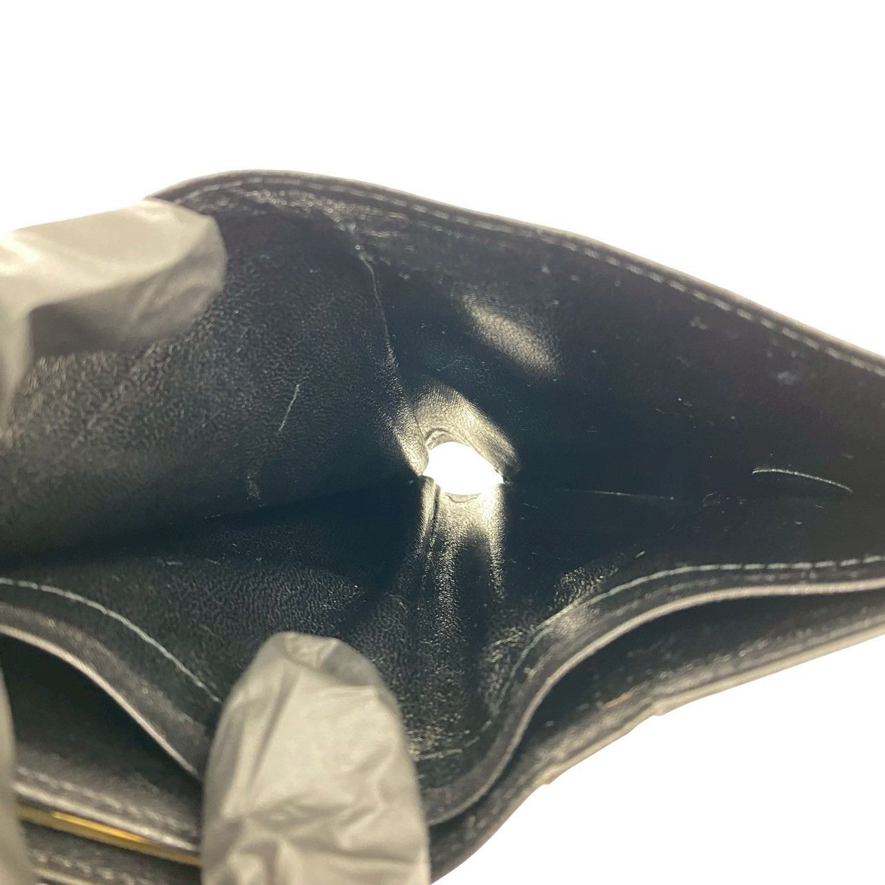 Yves Saint Laurent Yves Saint Laurent Yves Saint Laurent Leather Wallet Leather Short Wallet Size ONE SIZE - 9 Thumbnail