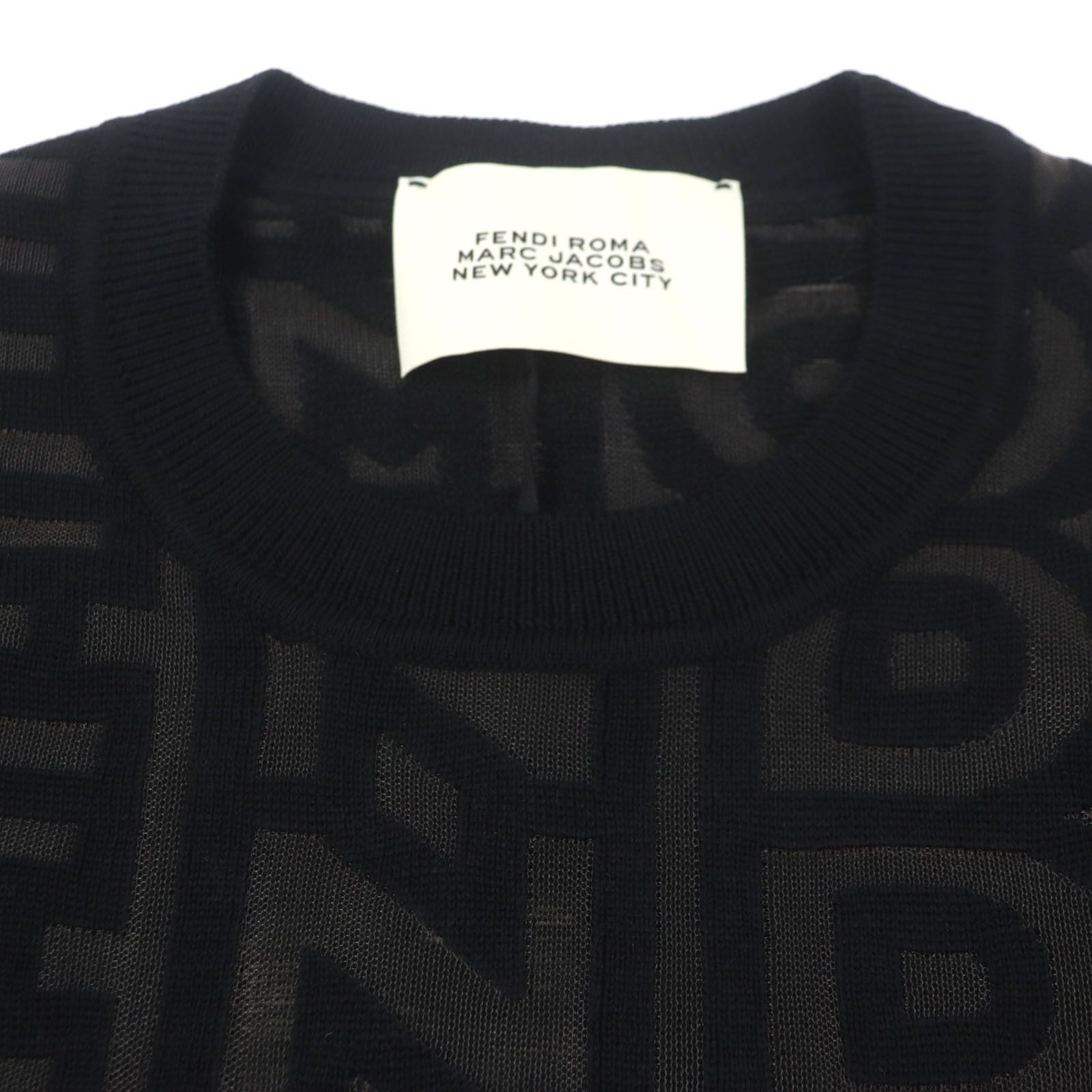 Fendi Fendi Fendi×Marc Jacobs Wool Sweater Others Tops FZX131 DUTY FREE for USA Size ONE SIZE - 2 Thumbnail